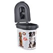 Picture of Pet Plastart Container Pet Food Dark Brown 32,5 41 X 43,5 / 33 Lt