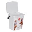 Picture of Pet Plastart Food Storage Container White 6 Lt