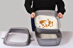 Picture of Pet Plastart Tray Cat Littler With Strainer Matte Gray&Black 42 X 61,5 X 25