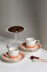 Picture of Porser Palm Orange Pure Coffee Set 4 Pieces