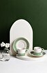 Picture of Porser Alya Dark Green Pure Coffee Set 4 Pieces