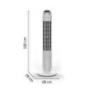 Rowenta VU7025 Silent Flow Effitech 8 Hız Kademeli 30 Watt Sessiz Kule Tipi Vantilatör. ürün görseli