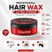 Picture of Blue Drop Hair Wax Ultra Strong - Red