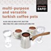 Picture of Serenk Definition 4 Pieces Stainless Steel Coffee Pot Set with Stand, 2-3-4 Cups