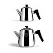 Picture of Serenk Definition Stainless Steel Tea Pot Set, 18-10 Stainless Steel Tea Kettle