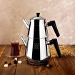 Picture of Serenk Definition Stainless Steel Tea Pot Set, 18-10 Stainless Steel Tea Kettle