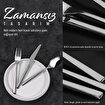 Serenk Milano Çelik Çatal Kaşık Bıçak Takımı 42 Parça, Premium 18/10 Paslanmaz Çelik. ürün görseli