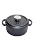 Picture of Sürel Cast iron round casserole      20 cm black