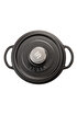 Picture of Sürel Cast iron round casserole      20 cm black