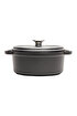 Picture of Sürel Cast iron round casserole     24 cm black