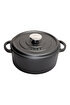 Picture of Sürel Cast iron round casserole     24 cm black