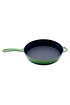 Picture of Sürel Cast iron glass lid  fry pan 28 cm green