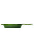 Picture of Sürel Cast iron glass lid  fry pan 28 cm green