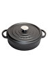 Picture of Sürel   Cast iron round shallow casserole   28 cm black