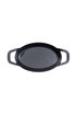 Picture of Sürel Cast iron oval baking dish   21x13cm  black