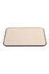Picture of Sürel Cast iron rectangular flat meat plate  20X30 cm white