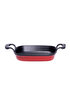 Picture of Sürel Cast iron square baking dish  16 cm   red