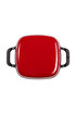Picture of Sürel Cast iron square baking dish  16 cm   red