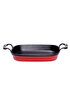 Picture of Sürel Cast iron square baking dish  22 cm   red