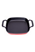 Picture of Sürel Cast iron square baking dish  22 cm   red