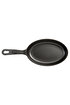 Picture of Sürel Cast iron mini ellipse pan   16X24 cm black