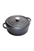 Picture of Sürel Cast iron round casserole     32 cm black