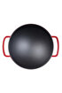 Picture of Sürel Cast iron wok pan   28 cm  red