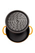 Picture of Sürel   Cast iron round shallow casserole   28 cm orange