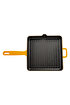 Picture of Sürel Cast iron square grill pan   25x25 cm orange