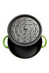 Picture of Sürel Cast iron round casserole     24 cm degrade green
