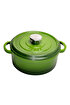 Picture of Sürel Cast iron round casserole     24 cm degrade green