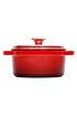 Picture of Sürel Cast iron round casserole      20 cm  degrade red