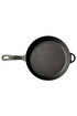 Picture of Sürel Cast iron glass lid  fry pan 28 cm black