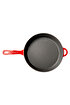 Picture of Sürel Cast iron glass lid  fry pan 28 cm red
