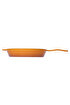 Picture of Sürel Cast iron glass lid  fry pan 28 cm orange