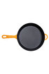Picture of Sürel Cast iron glass lid  fry pan 28 cm orange