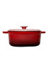 Picture of Sürel Cast iron square casserole   24 cm red 