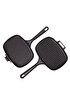 Picture of Sürel Cast iron oval grill tost   25X18 cm black