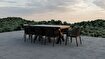 Picture of Tilia Table Maroon 100x180