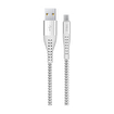 Ttec ExtremeCable Ekstra Dayanıklı Micro USB Şarj Kablosu 150cm Gümüş. ürün görseli