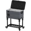 IcePeak Patio 70 Tekerlekli Raflı Buzluk 65.8 Litre. ürün görseli
