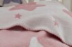 Dolce Bonita Home Pamuklu Bebek Battaniye Star Pembe. ürün görseli