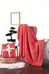 Dolce Bonita Home Pamuklu Tv Battaniye 127X155 Basic Nar Çiçeği. ürün görseli