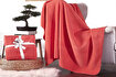 Dolce Bonita Home Pamuklu Tv Battaniye 127X155 Basic Nar Çiçeği. ürün görseli