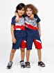 Picture of Casabony Navy Shark Boy Shorts Set 3 Years