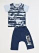 Picture of Casabony Attack Navy Boys Capri Set 3 Years