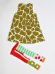 Picture of Casabony Green Patterned Tunic + Tights Set 3 Years