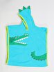 Picture of Casabony Crocodile Blue Poncho Boys' Beach Towel Standard