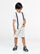 Picture of Casabony Striped Gabardine Shorts 3 Years
