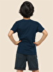 Picture of Casabony Rocket Denim Shorts + T-Shirt Set 3 Years